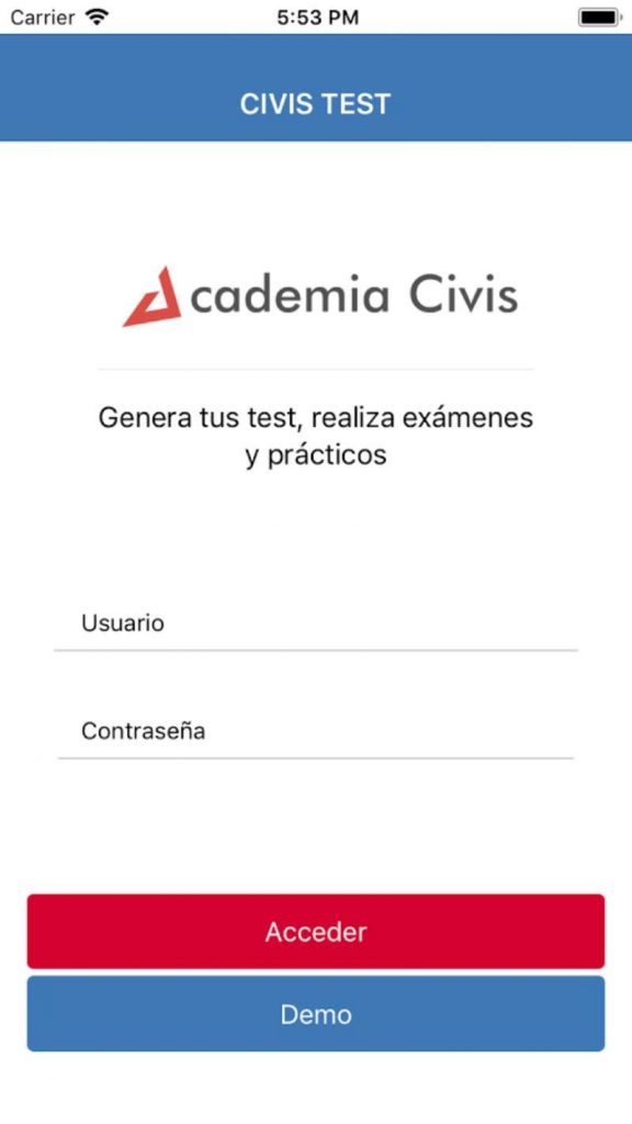 app-examenes-oposiciones-justicia-academiacivis